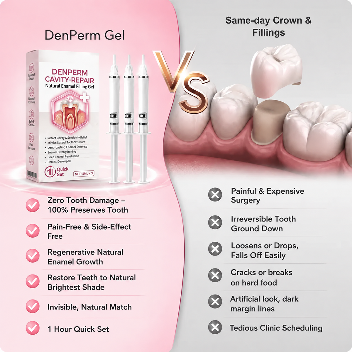 🏆 Stywave Cavity-Repair Natural Enamel Filling Gel