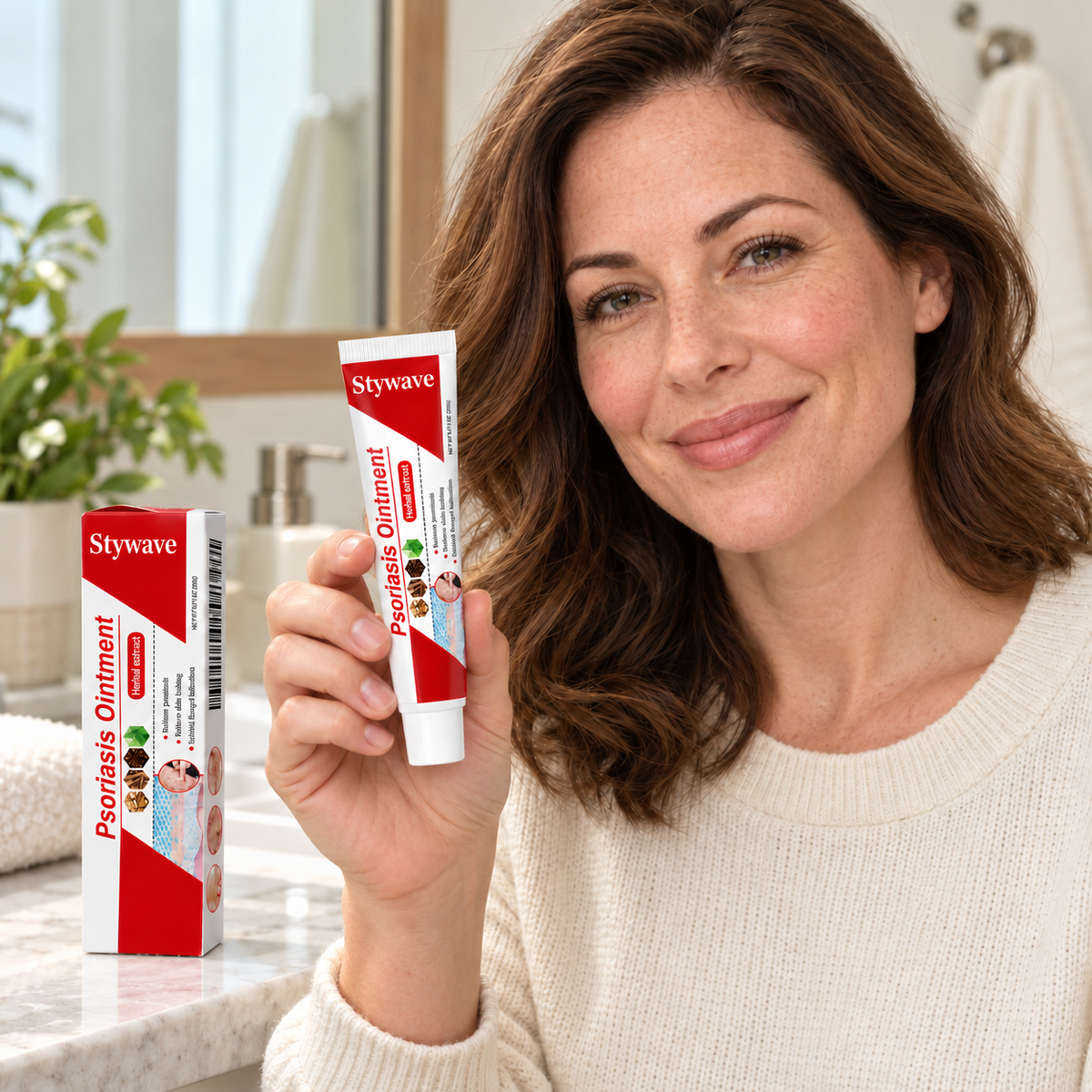 Stywave Botanical Skin Relief Ointment for Dry, Itchy & Flaky Skin