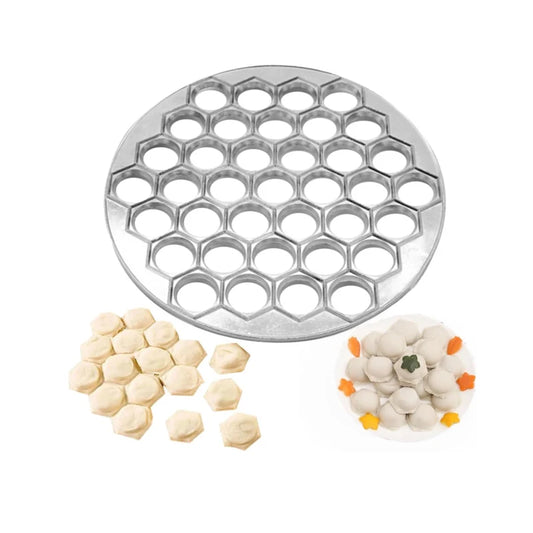 37-Hole Metal Dumpling Mould – DIY Ravioli & Dumpling Press